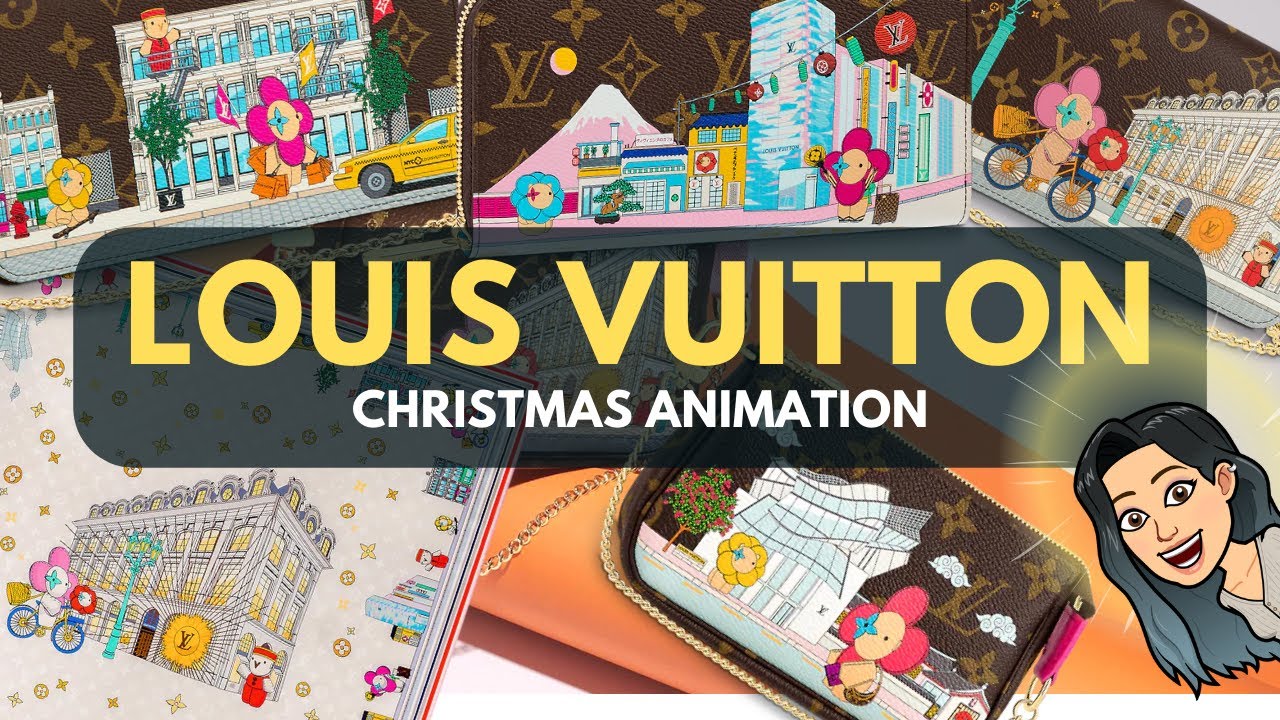 LOUIS VUITTON Christmas Animation 2022 🥰 🎁🎁 - TOP PICKS ! LV Christmas Animation