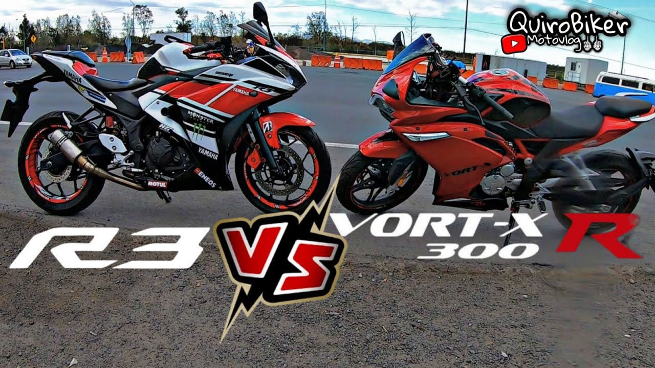 YAMAHA R3 vs ITALIKA VORT-X 300R 🔥🏁|¿Dio batalla la China? 🤔|Quiro Biker Motovlog
