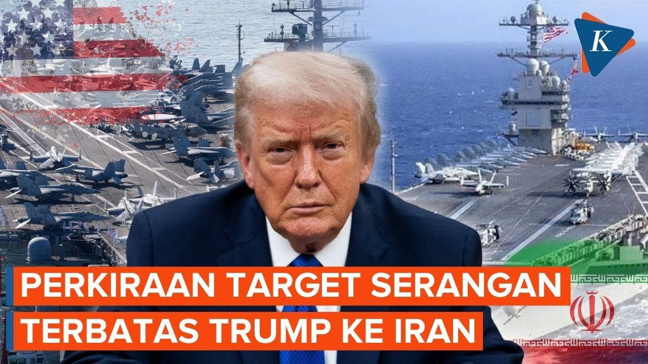 Trump Pikir-pikir Serangan Terbatas ke Iran, ke Mana Targetnya?