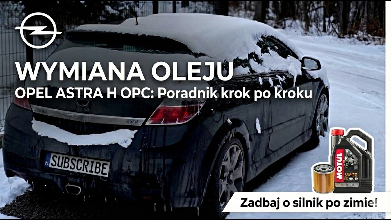 Opel Astra H OPC: Wymiana Oleju Krok po Kroku! 🛠️ | Silnik Z20LEH