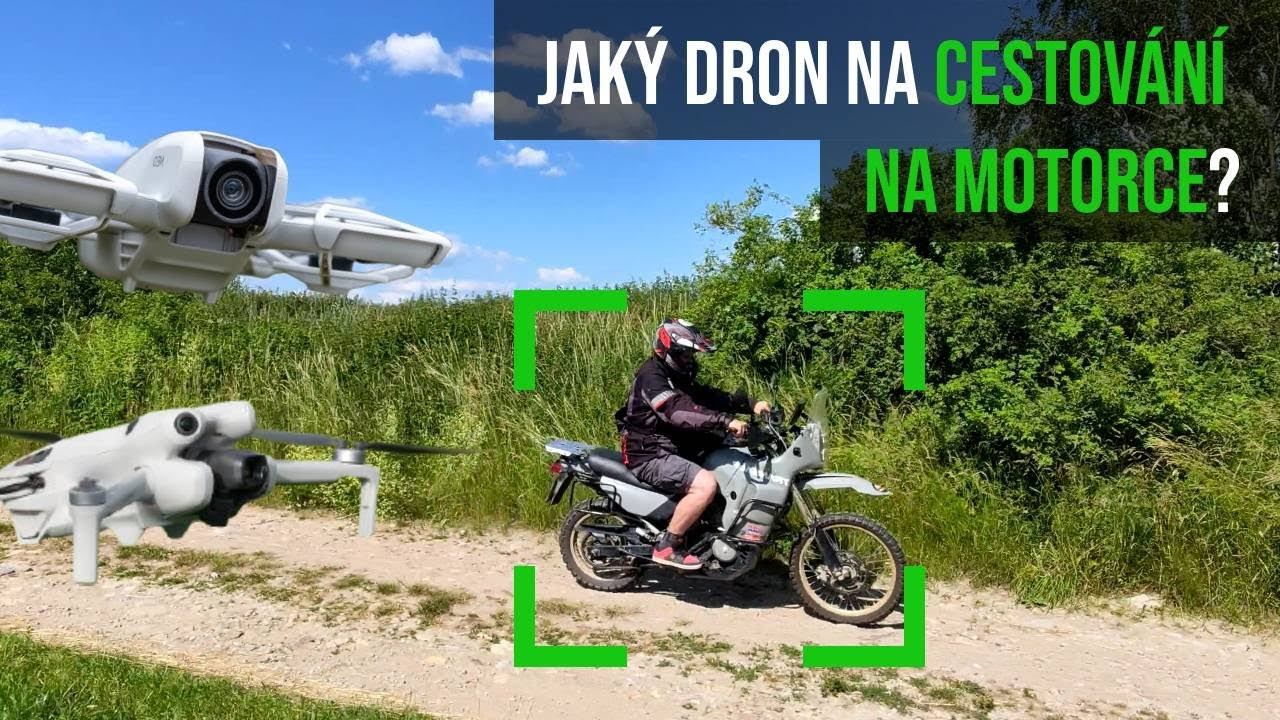 Nejlepší dron na motorku 2025: DJI Mini 4 Pro, Neo nebo Hover? (TEST sledování)