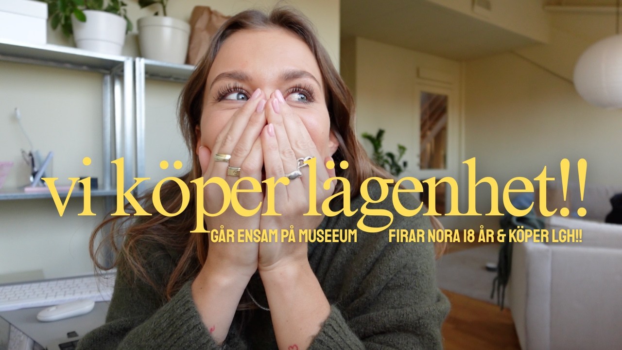 Drömhelgen - vi köper lägenhet!!