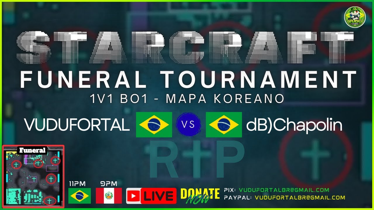 🟢 LIVE 26.02.07 | STARCRAFT REMASTERED – FUNERAL TOURNAMENT 1v1 | BO1 | EP14 | VUDU
