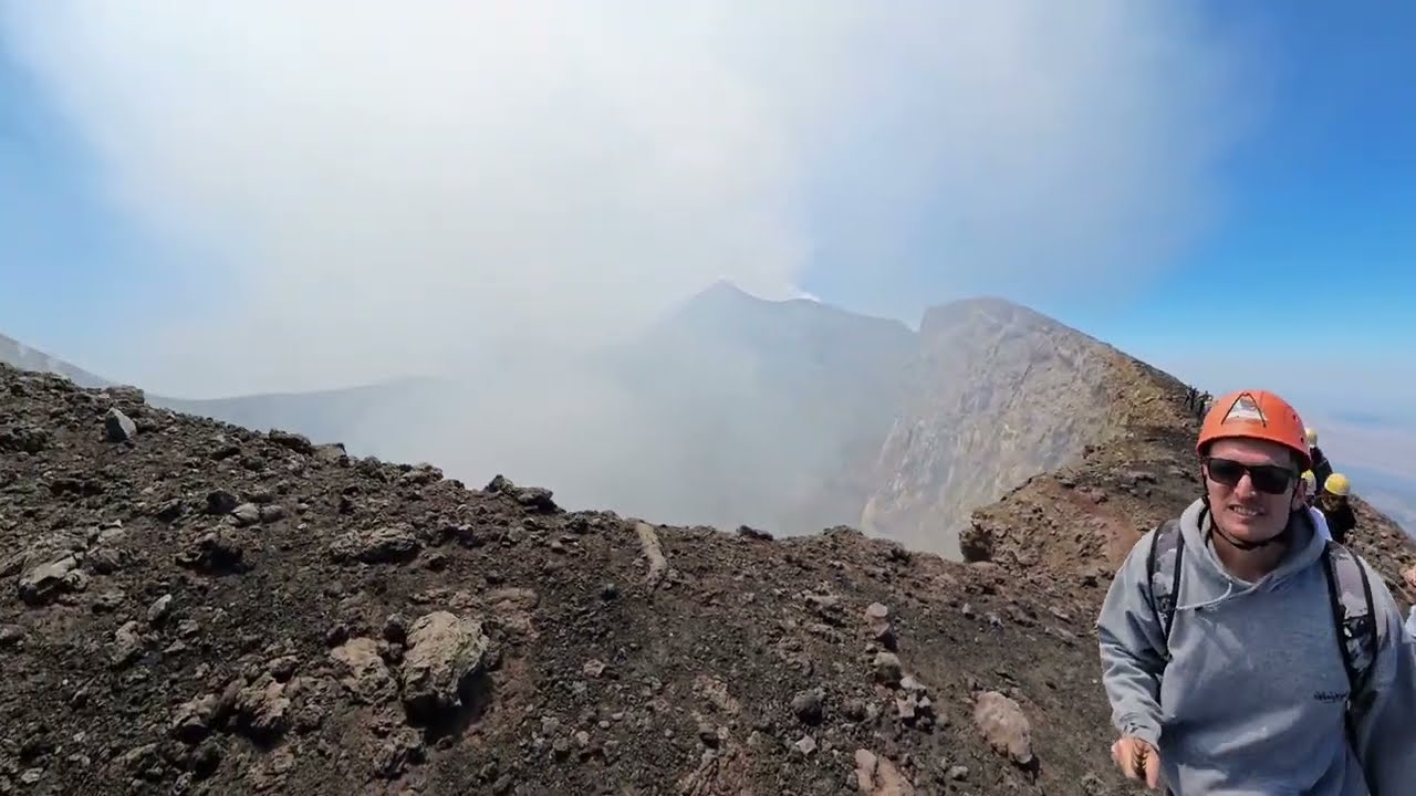 Top of Volcano – Climbing Etna’s Highest Crater 3300m