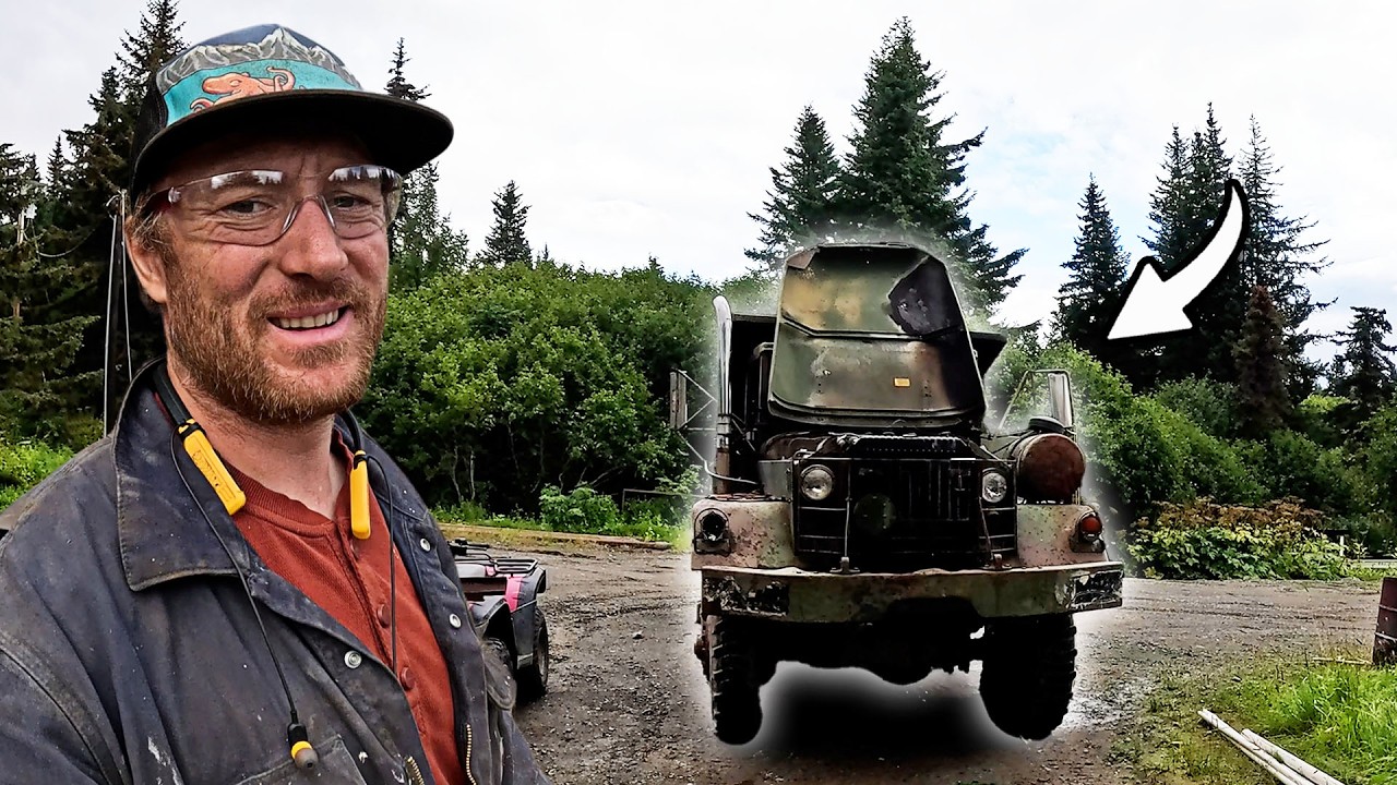 Will it start? Otto and Eivin fix their truck back to work || Alaska last frontier