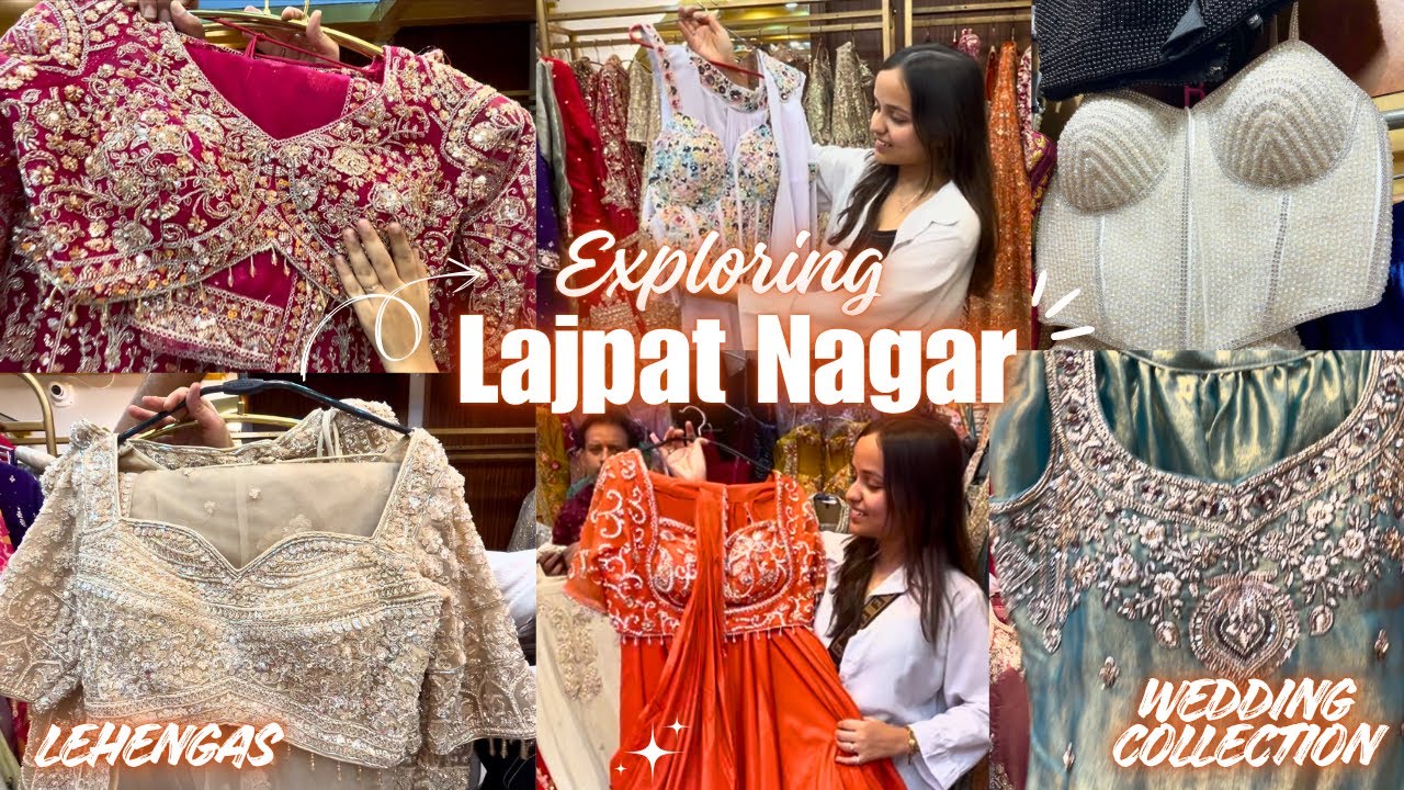 Lajpat Nagar Market Delhi✨| with shop No. |Latest Collection 2025 | Ethnic Wear😍|| #youtube #market 