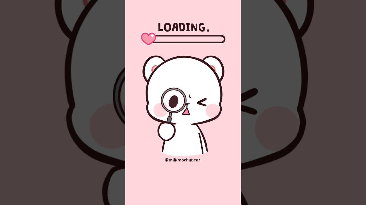 Love check ❤️ #animation #shorts #milkmocha #milkmochabear #bears #milkandmocha #cuteanimation