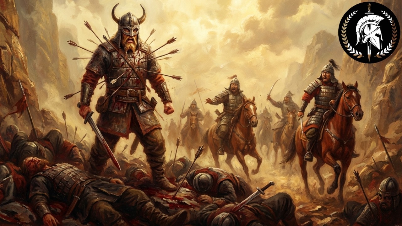 100 Vikingů Proti 10 000 Mongolským Jezdcům | Skandinávská Lest V Soutěsce