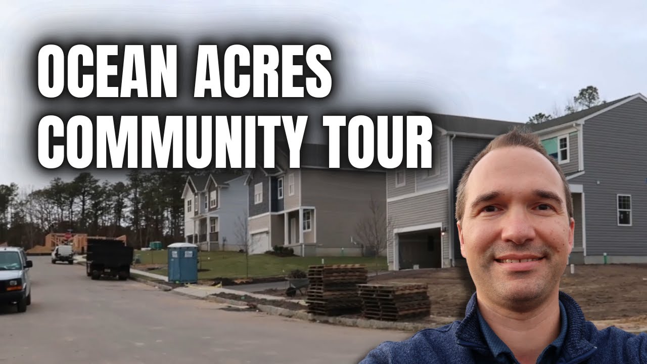 Ocean Acres Community Tour.  Barnegat NJ Homes For Sale:   DR Horton Homes Reviews.