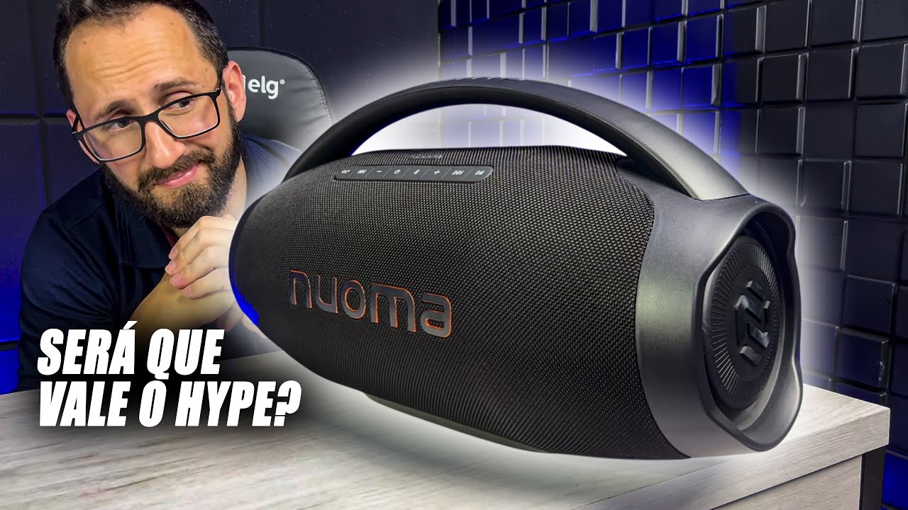 NUOMA NM-AIP601 Caixa de Som Boombox 200w, Boa? Veja!
