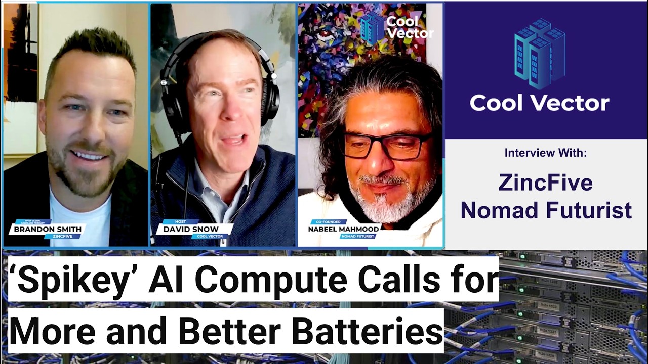 'Spikey' AI Compute Calls for More and Better Batteries