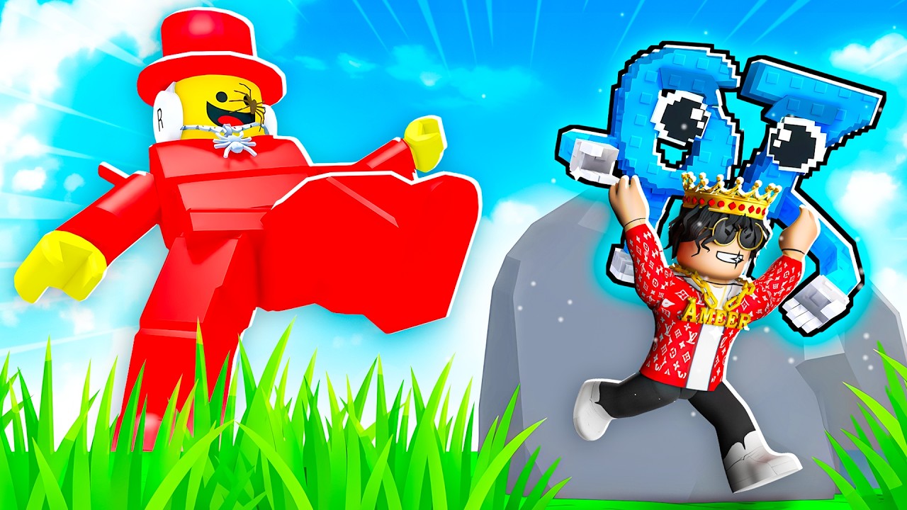 روبلوكس كل ما تصغر كل ما تسرق شخصيات اكثر! Get Tiny For Brainrots