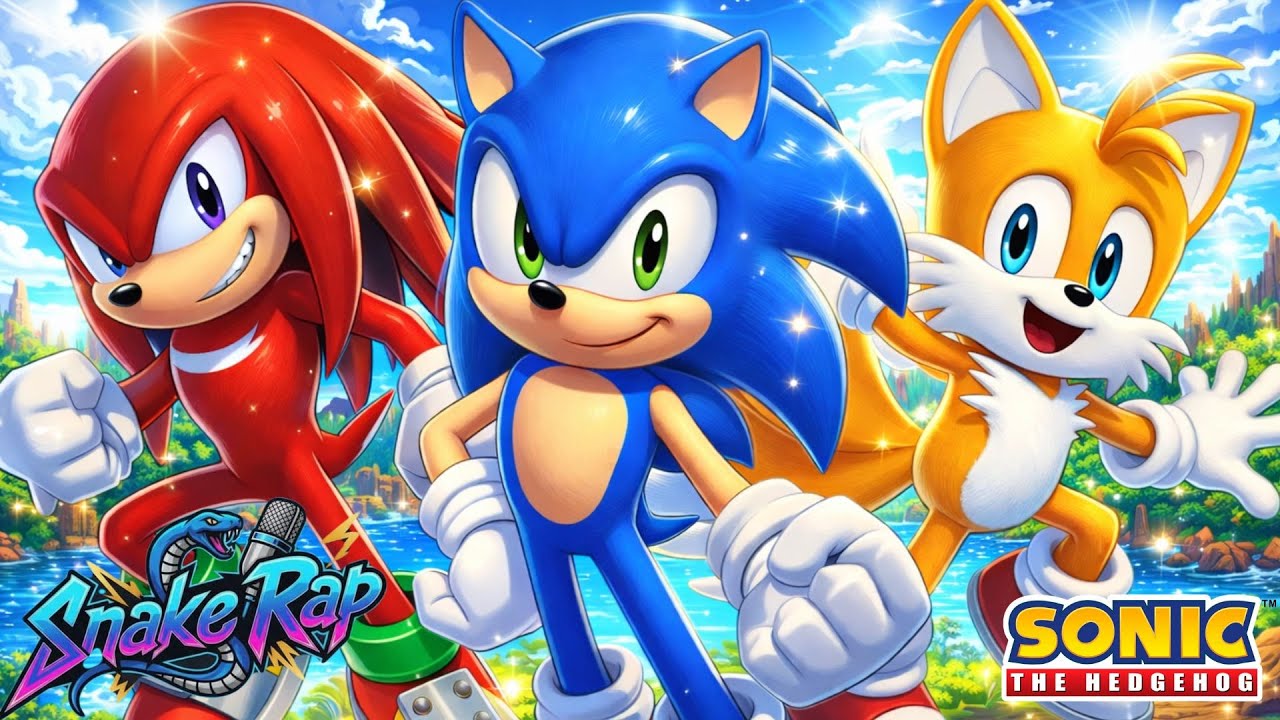 ​​💎​ EL PODER DE LA AMISTAD💎 || Rap De Sonic, Tails y Knuckles (Sonic The Hedgehod) - Snake Rap
