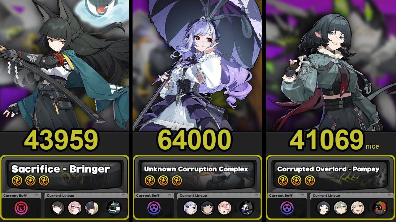 Deadly Assault 1.7.1 - 149K score - M2 Miyabi | M6 Vivian | M2 Jane
