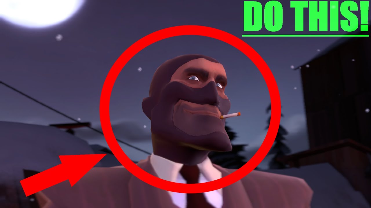 TF2 Spy Tries Mewing