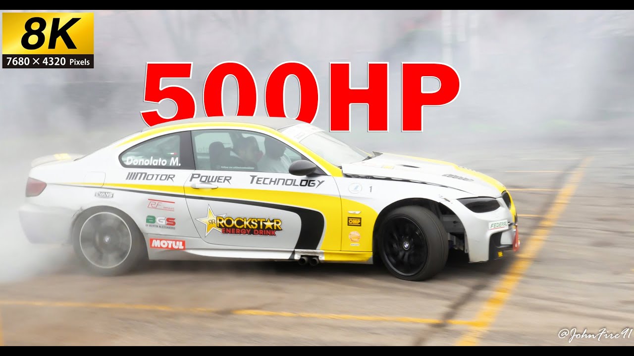 INSANE 500HP DRIFT Car BMW 335i E92 Twin Turbo - DRIFT & Sounds