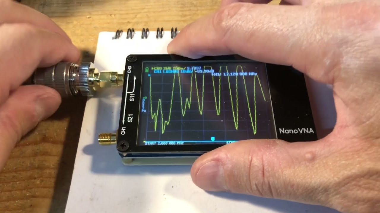 NANOVNA: test su due antenne, incapacita' di usarlo, e rant sui prezzi dei gadget radioamatoriali
