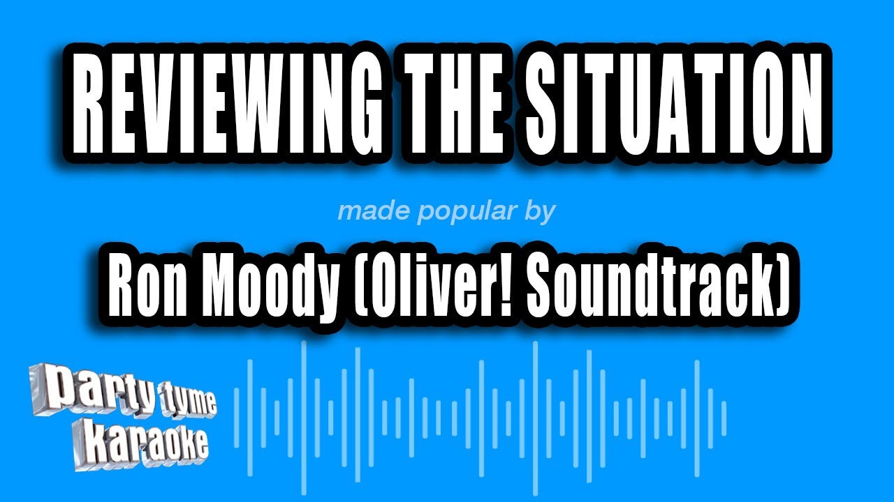 Ron Moody (Oliver! Soundtrack) - Reviewing The Situation (Karaoke Version)