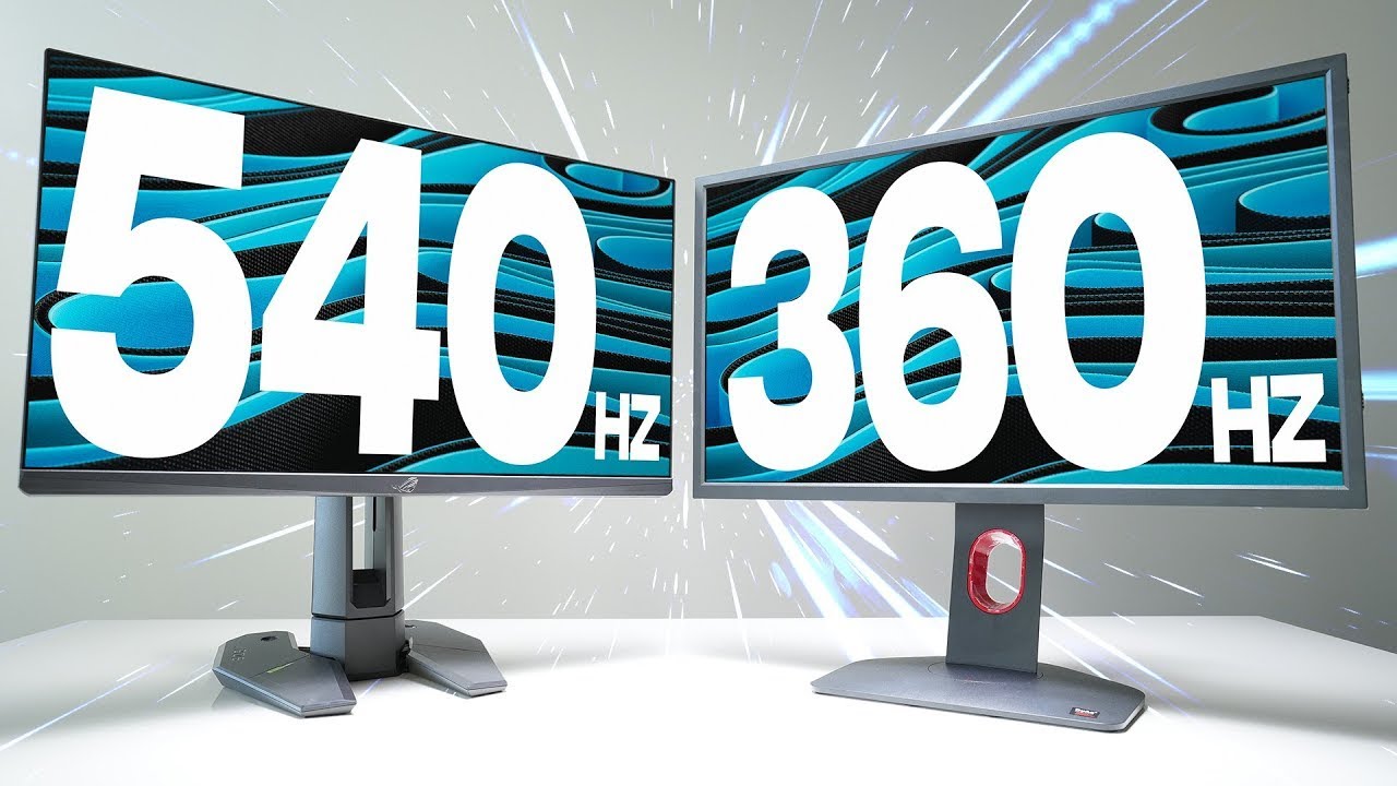 Монитор 540 Гц может вам не подойти