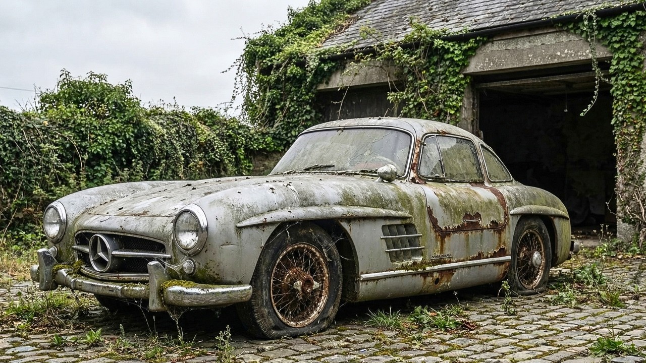 ASMR Car Restoration | 1957 Mercedes 300SL Gullwing (Dream Come True)| Rebuild