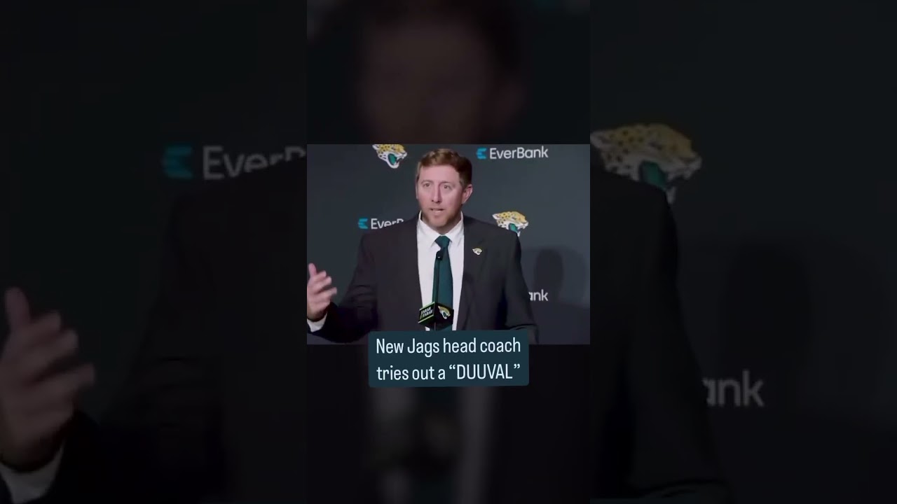 Jaguars new head coach #jaguars #duval #nfl #sports