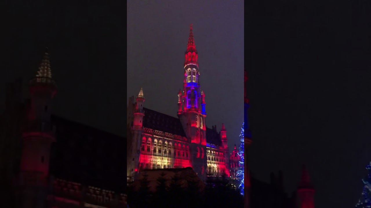 Brussels Grand Place Christmas 2018 -1 #belgium 