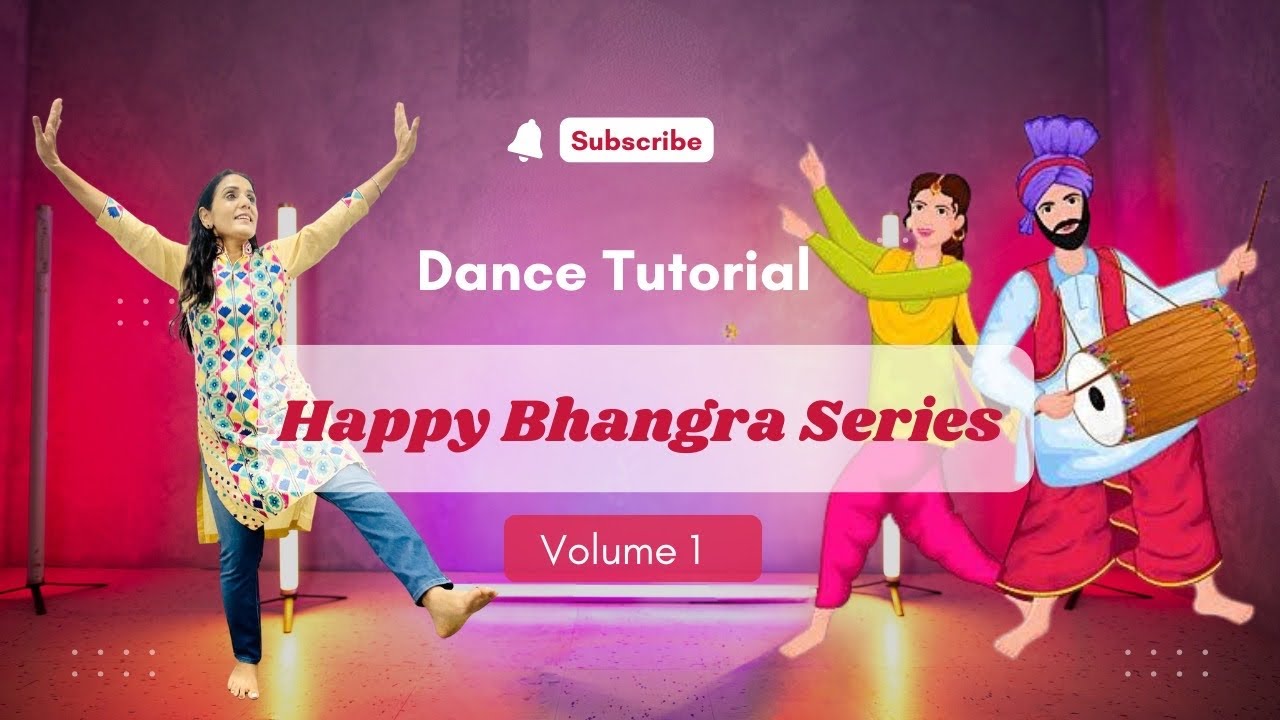 Bhangra Tutorial Series Vol 1 | Beginner Level Bhangra | Step by Step Bhangra Tutorial |