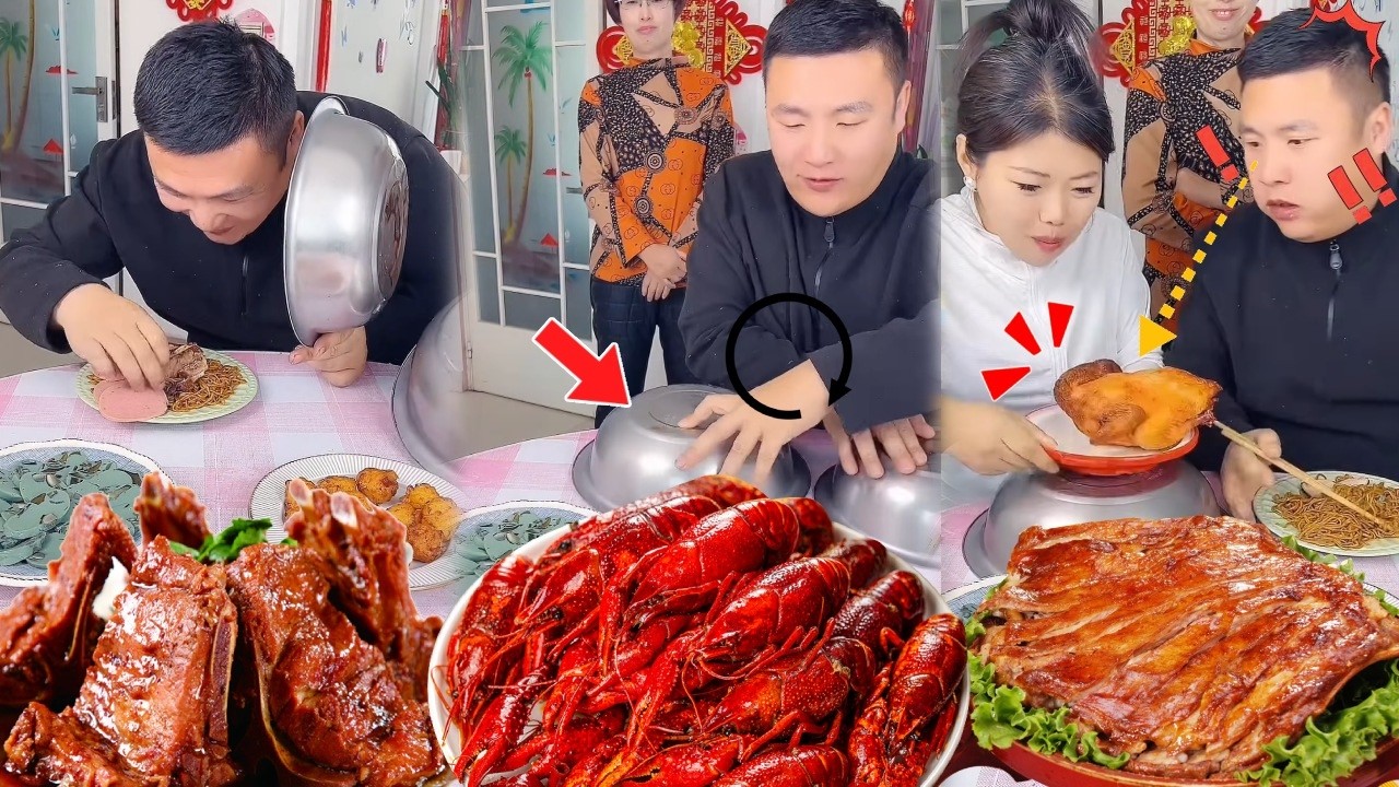 没见过这么蠢的老公！偷吃护食样样行，偏偏调错了丈母娘准备的大餐，看到大猪蹄子直接破防