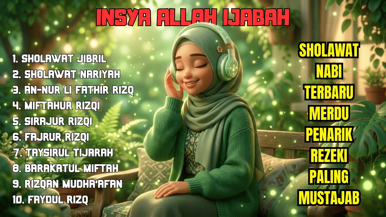 Sholawat Jibril Penarik Rezeki Paling Ampuh – Pelunas Hutang & Penenang Hati di Bulan Suci