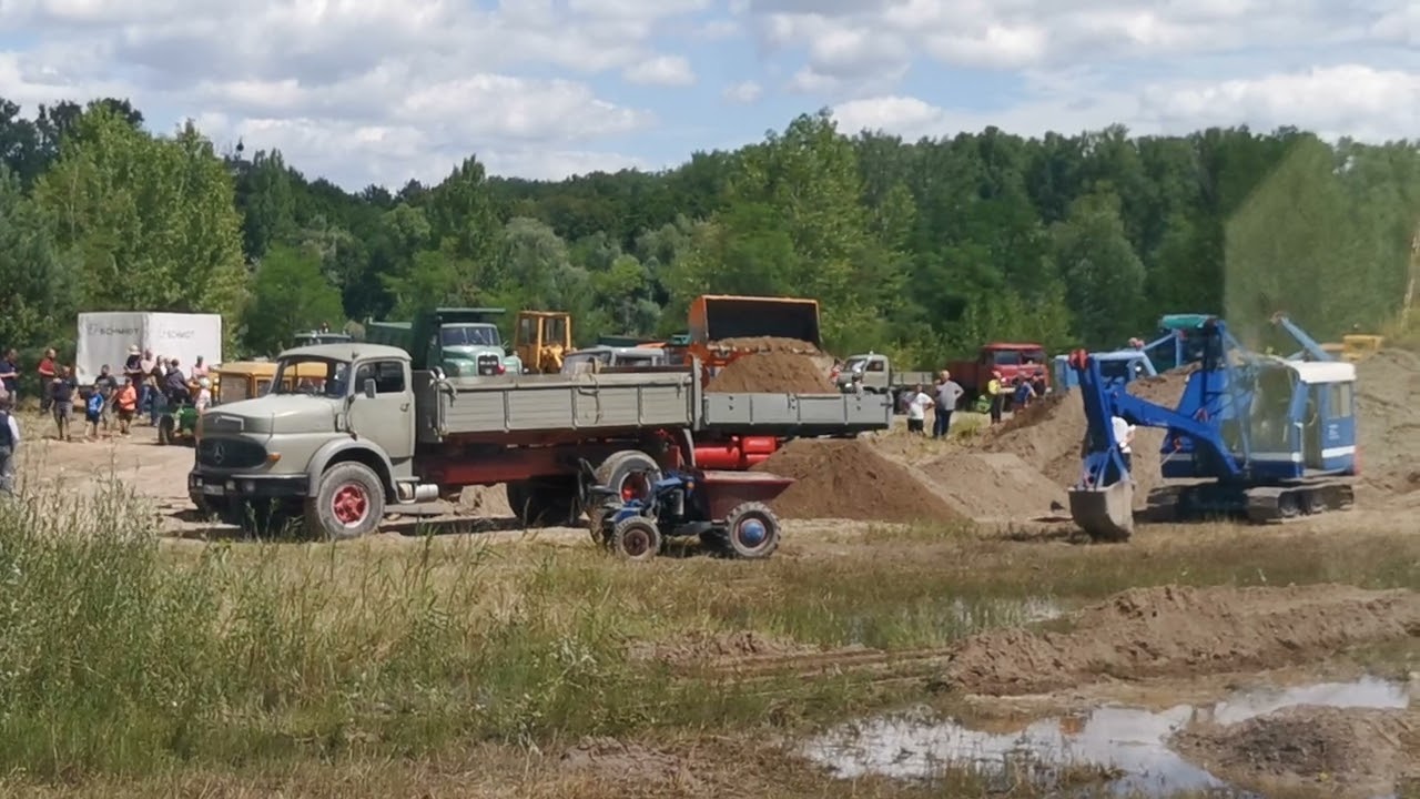 Historische Baustelle Huttenheim 7.7.2024 der IghB Waghäusel