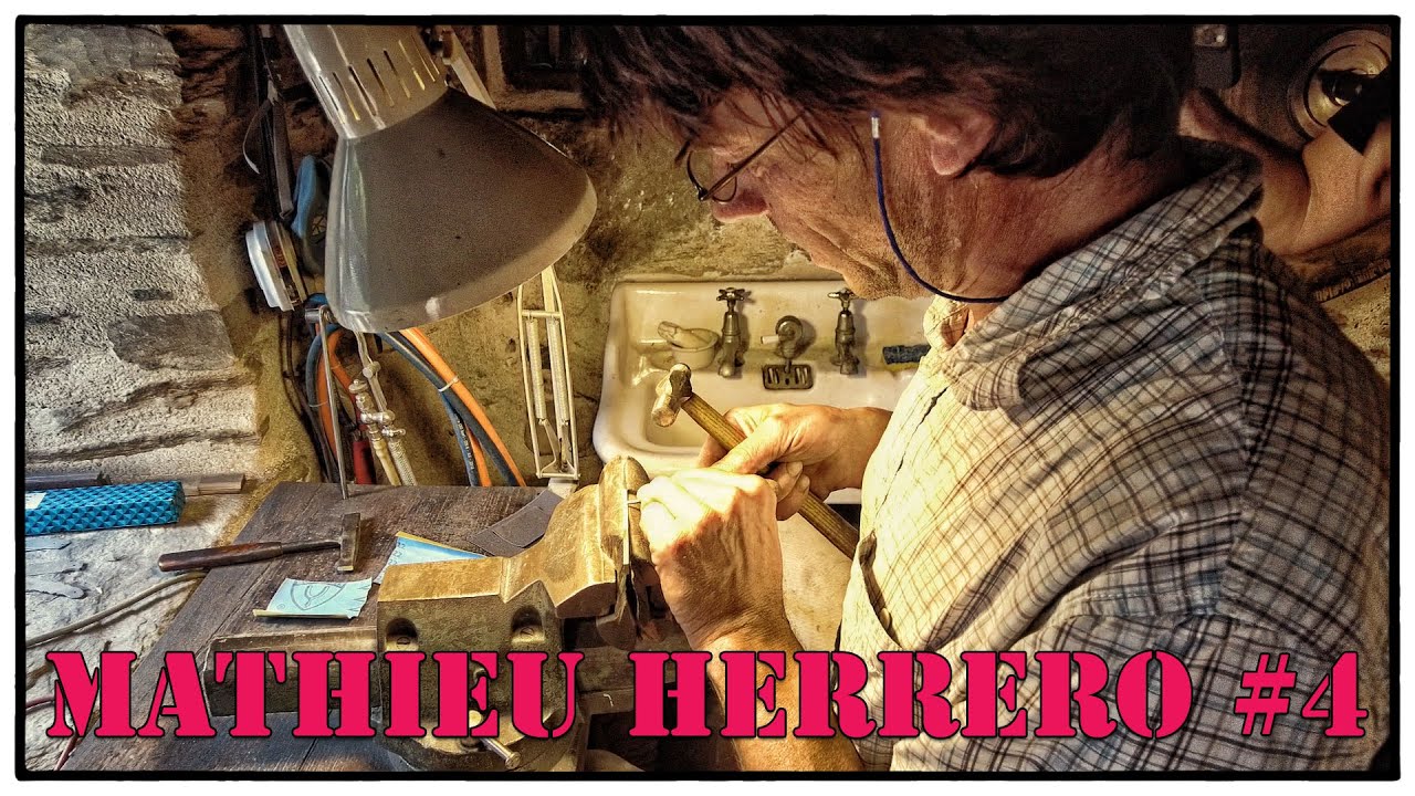 Messerbau mit MATHIEU HERRERO Feder & Bolster (Maître coutelier français #4) Tools For Gents