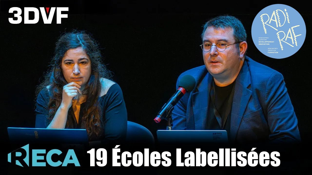Label RECA : les premières écoles d'animation labellisées