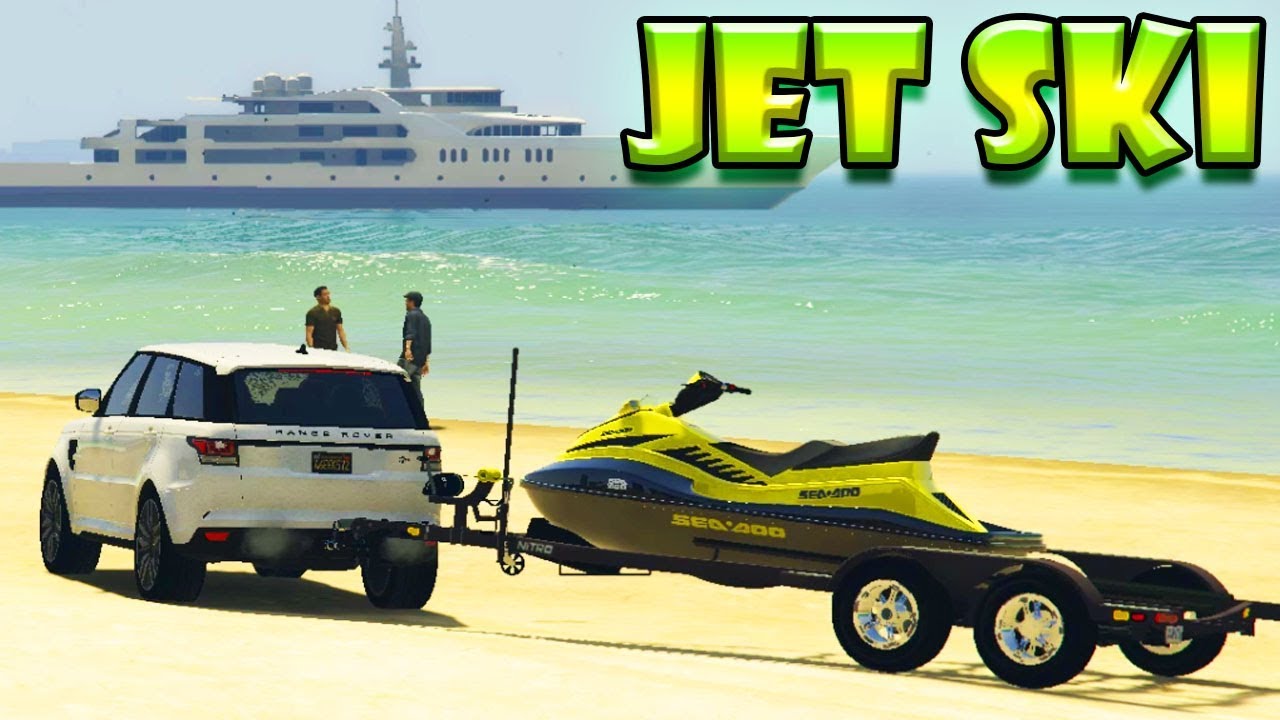 GTA V: É possível transportar JET SKI?