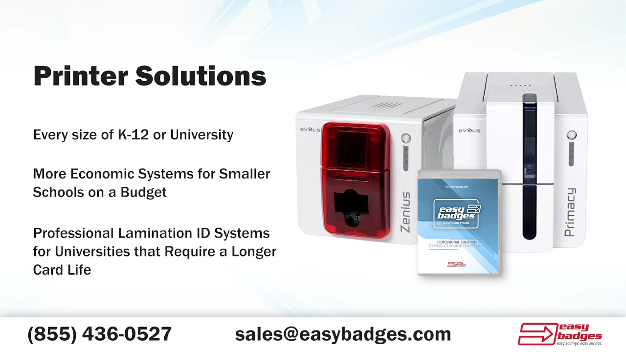 How to Select a School ID Card Printer System to Print Student & Staff ID Cards | Easy Badges