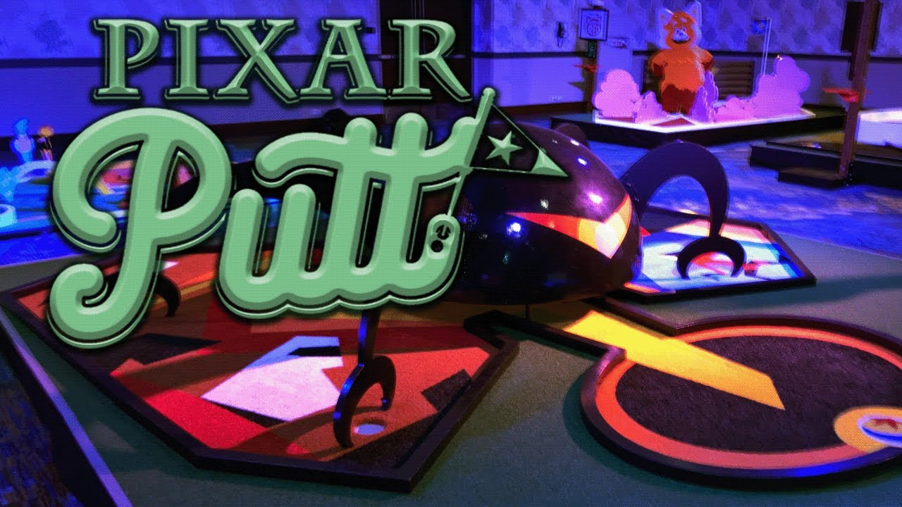 Pixar Putt 18 Hole Miniature Golf Pop Up at the Pixar Place Hotel 2025