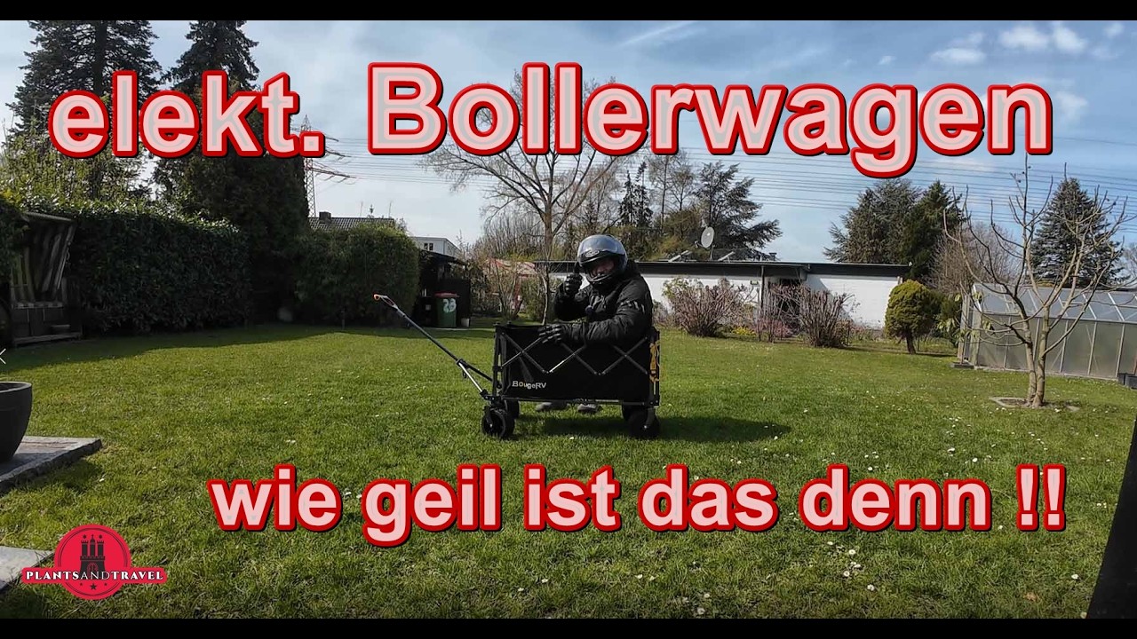 Genial oder kompletter Quatsch? E-Bollerwagen von BougeRV, mich hat es umgehauen