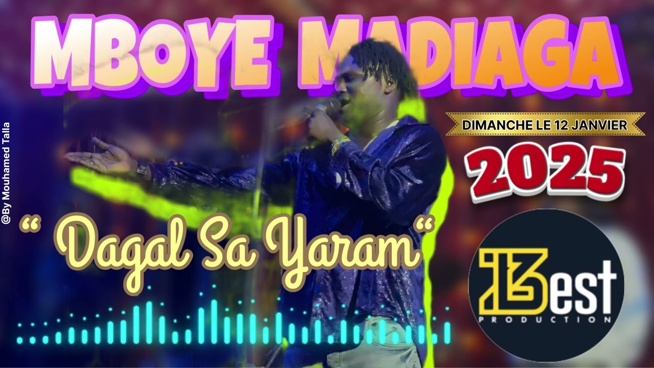 Live Mboye Madiaga : Titre : Dagal Sa Yaram - Au cabana night club - Dimanche 12 janvier