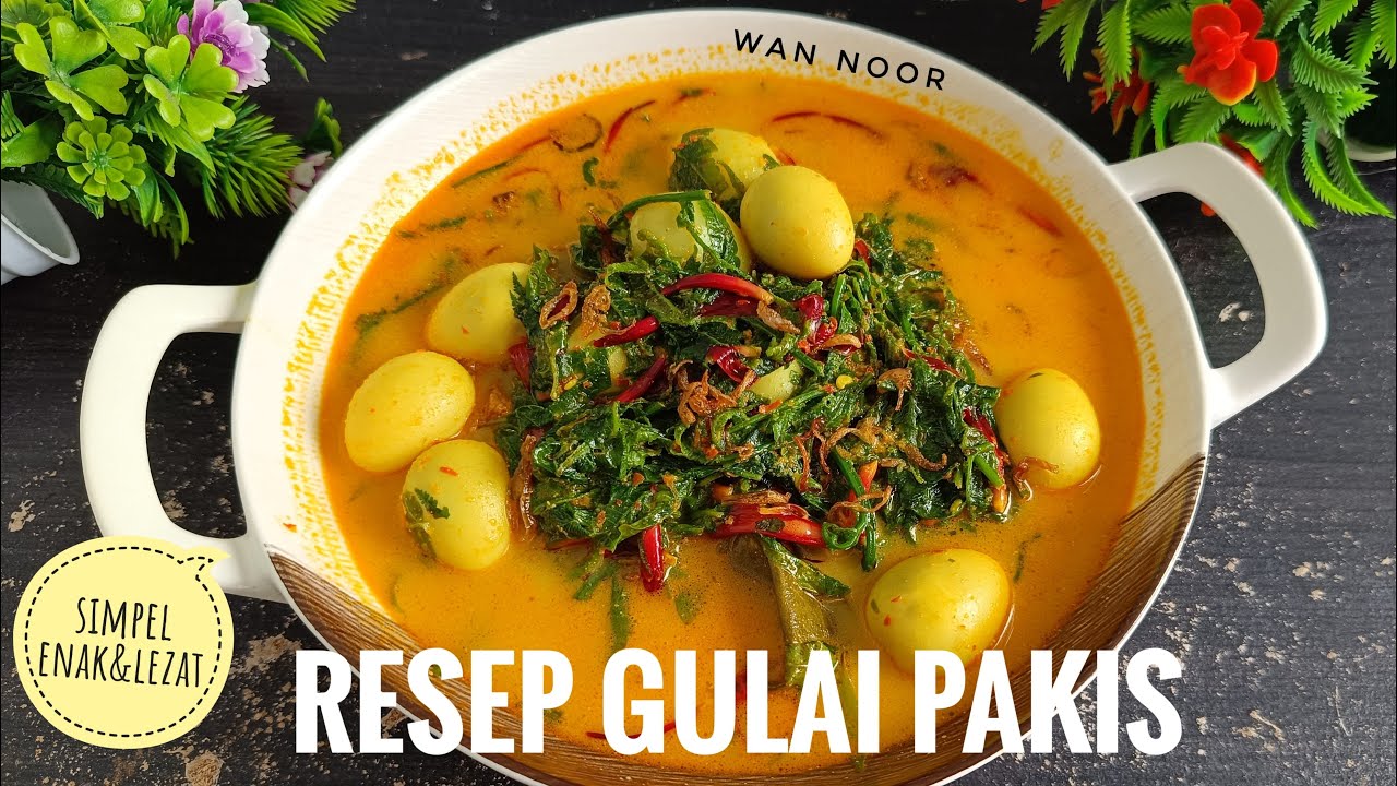 Resep Masak Gulai Pakis Telur Puyuh Kesukaan Misua