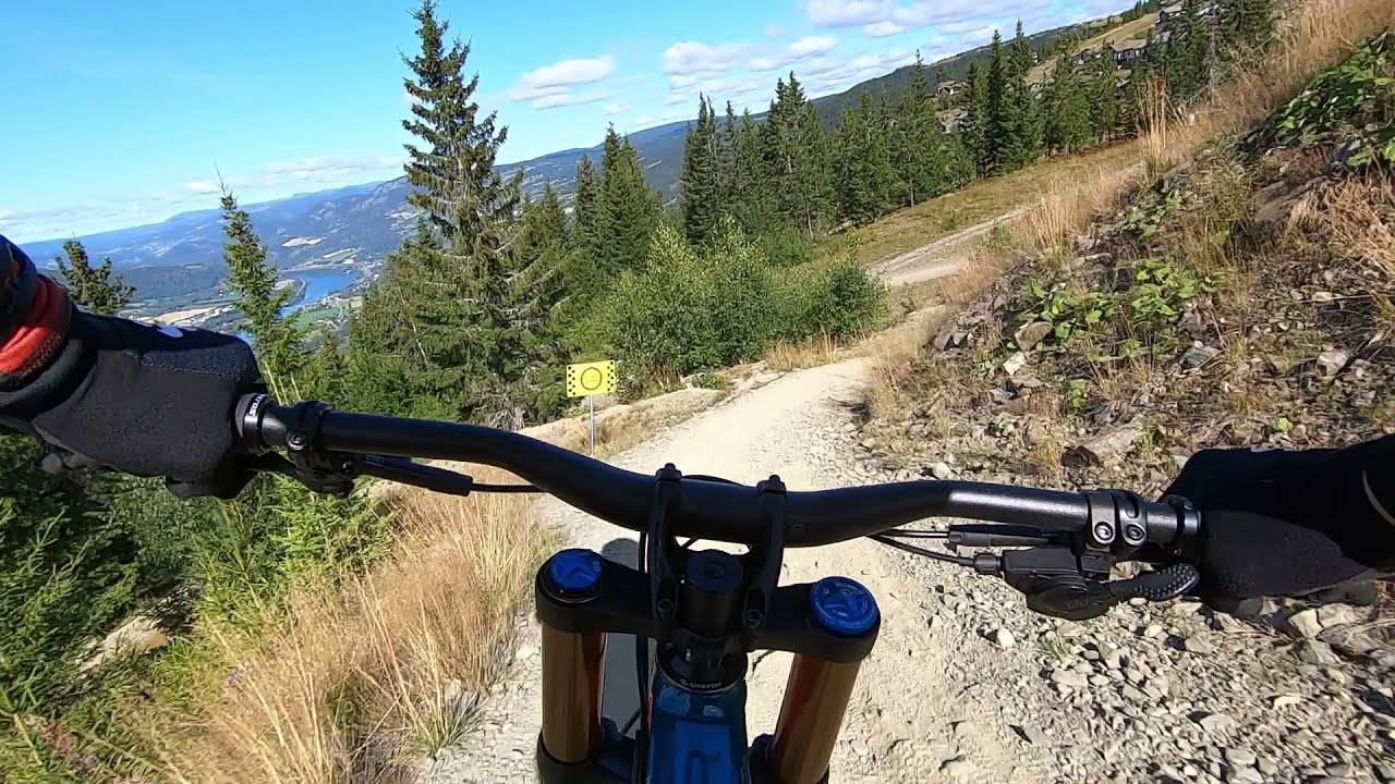 Downhill i Hafjell - Moetown og Parkløypa