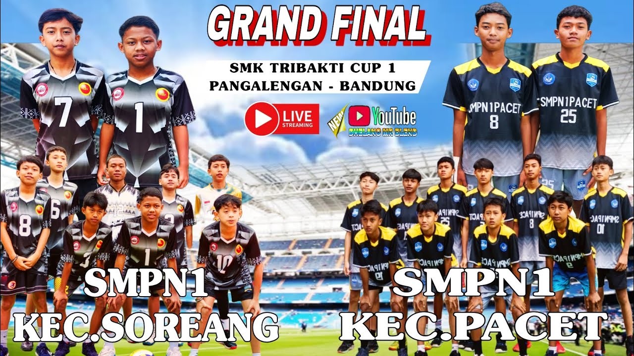 GRAND FINAL 🏆 SMPN1 SOREANG VS SMPN1 PACET‼️ OPEN VOLI SMK TRIBAKTI CUP 1 PANGALENGAN