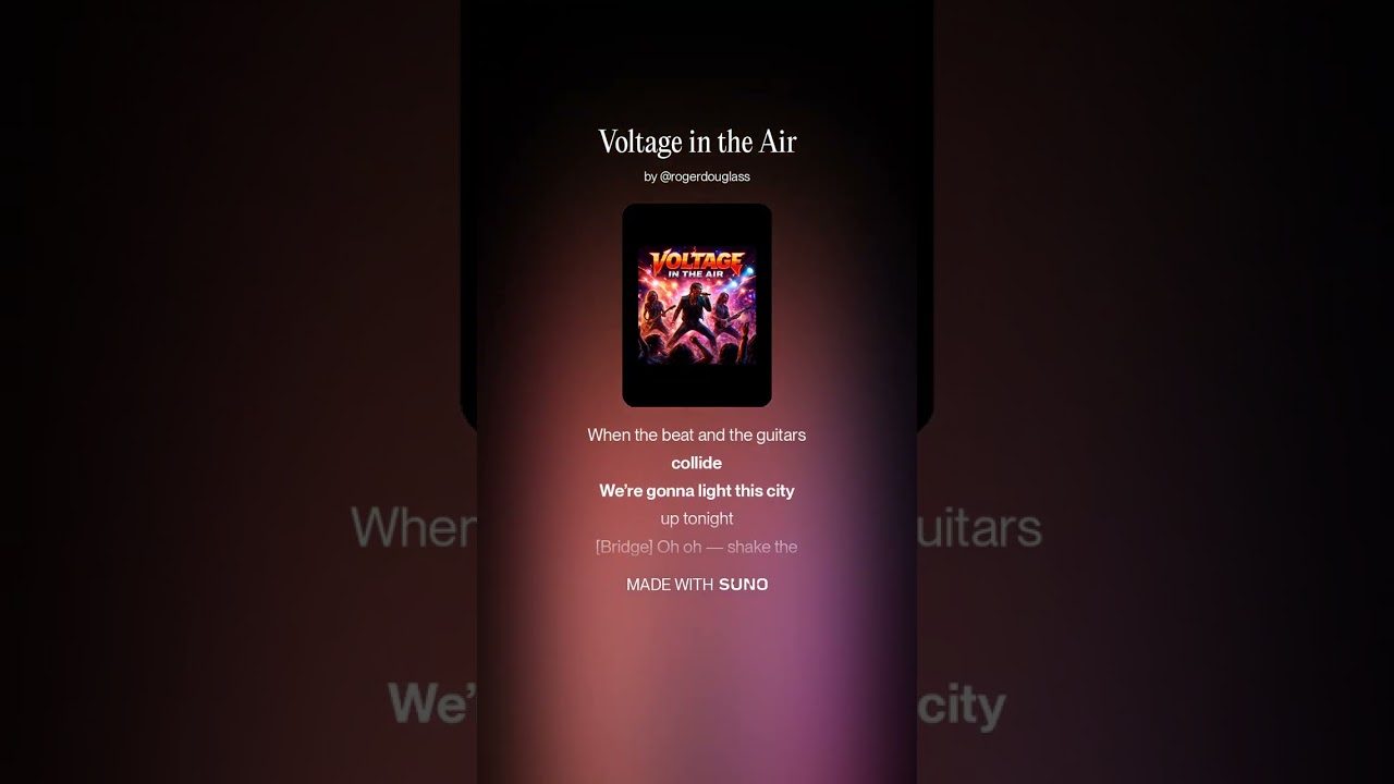 Voltage in the Air