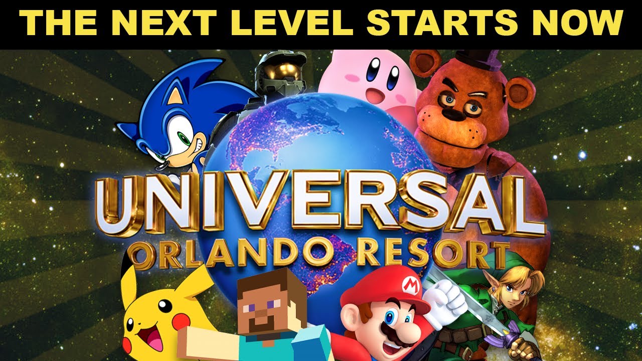 The Future Video Game Rides of Universal Studios Orlando