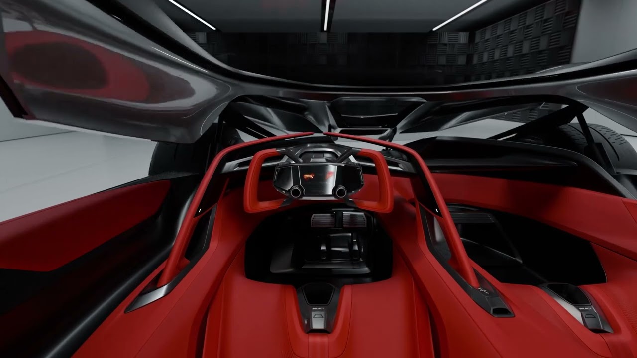 Corvette CX Concept Animation