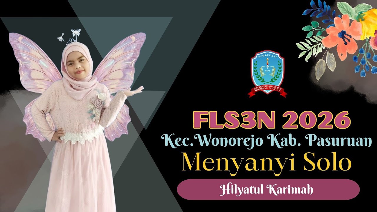 FLS3N 2026 | Menyanyi Solo | Kepompong | Icha  @sdnkarangjatianyar2wonorejo