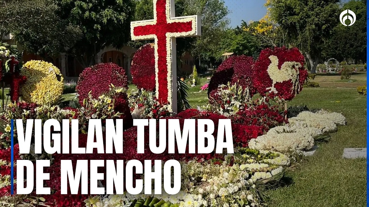 Sin federales, “halcones” cuidan tumba de El Mencho