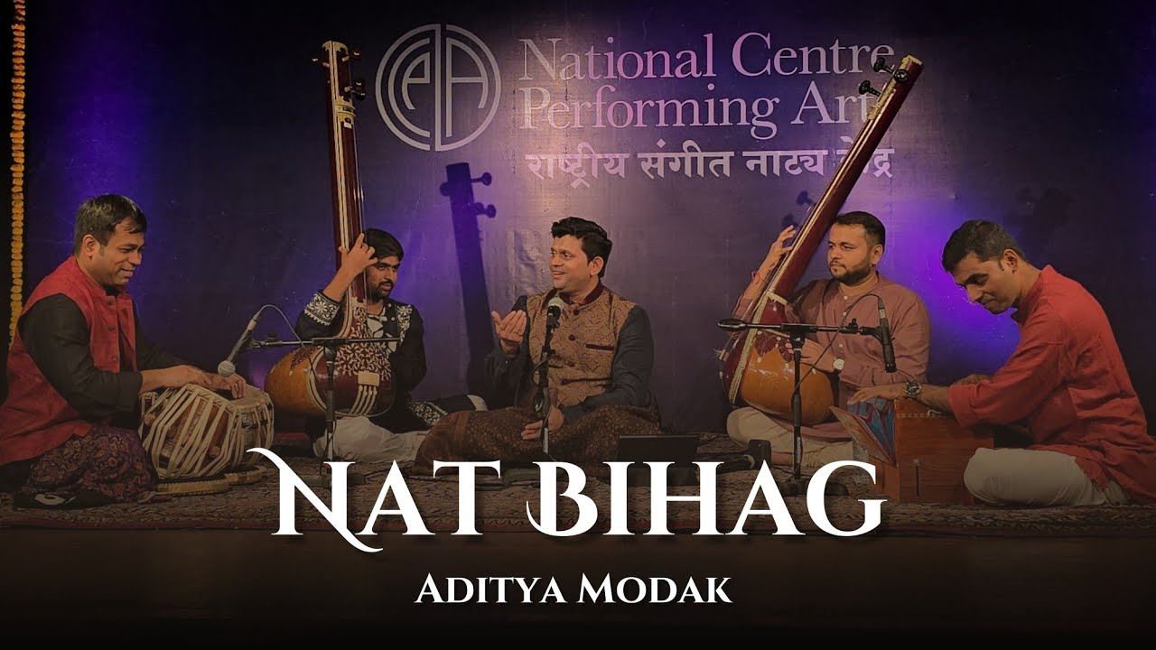 Raag Nat Bihag - Aditya Modak | Part 1 | Soulful Hindustani Classical Vocal Performance |