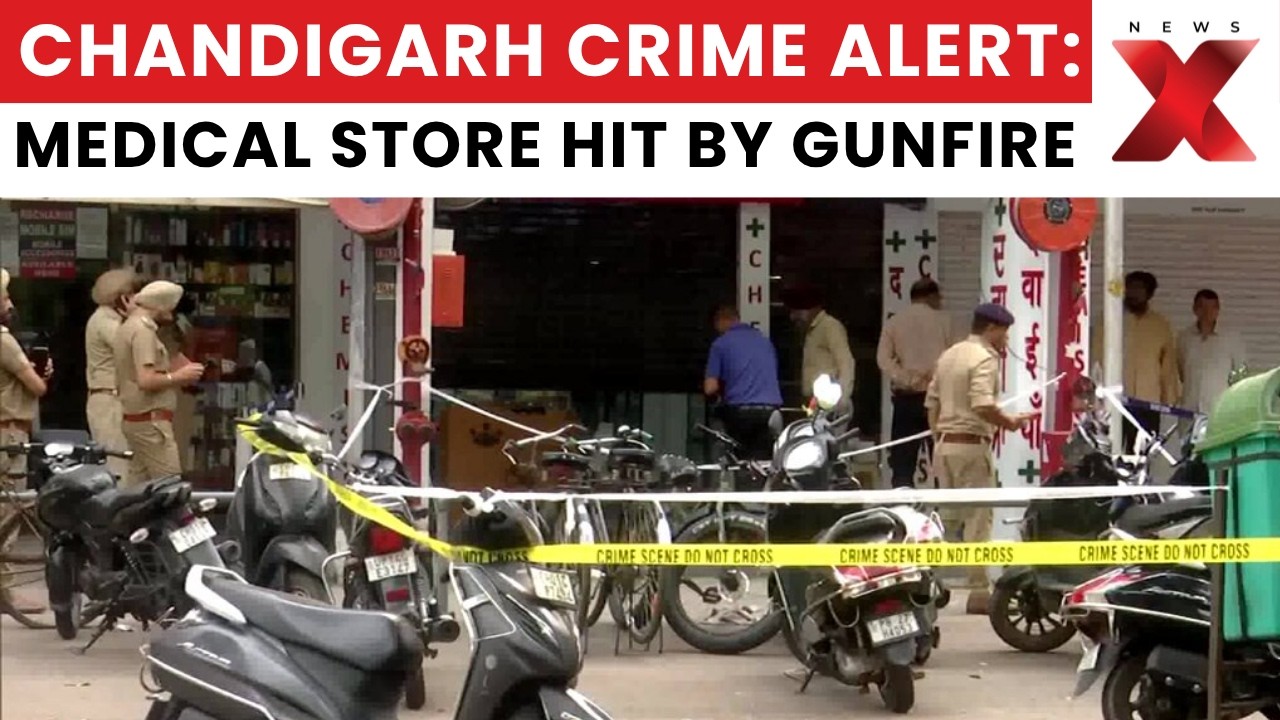 Chandigarh Firing: Cashier Injured After Gunshots At Sector 11 Medical Store | NewsX