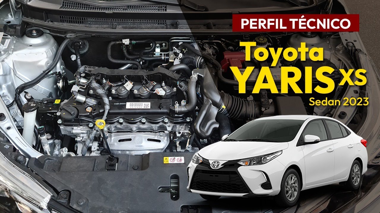 PERFIL TÉCNICO ANÁLISE TÉCNICA NA OFICINA DO TOYOTA YARIS SEDAN XS 2023