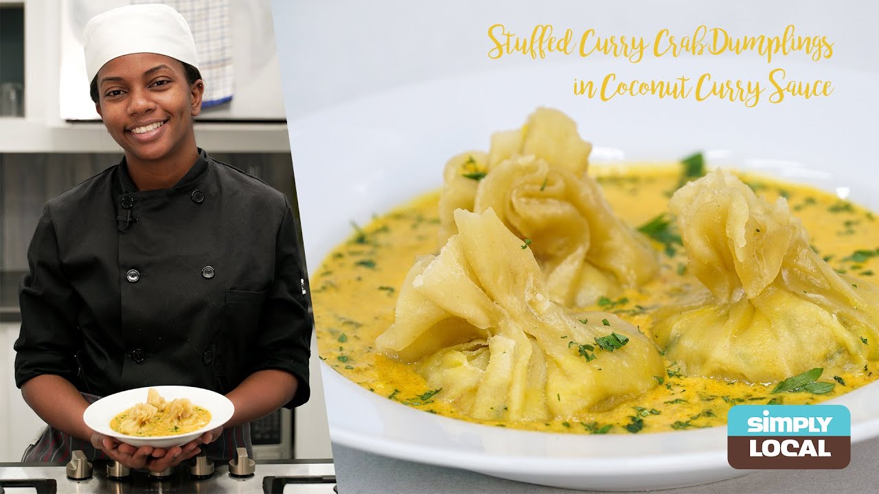 Simply Local | Stuffed Curry Crab Dumplings