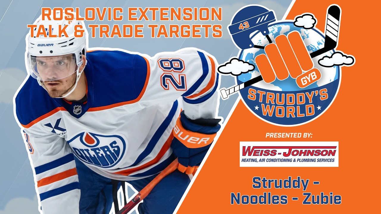 STRUDDY's WORLD: Roslovic Extension Talks & Trade Targets